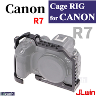 Canon EOS R7 | Rig Cage Rigcage Khung lồng máy ảnh quay video giá đỡ bảo vệ bracket hãng JLWin Small