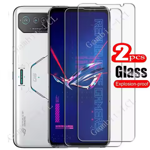 2PCS FOR ASUS ROG Phone 6D Ultimate 6.78" HD Tempered Glass Protective ROG6 Phone6 6Pro Phone6Pro Sc
