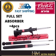 ORIGINAL KYB KAYABA MAZDA 2 SKYACTIV FRONT & REAR SHOCK ABSORBER