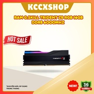 RAM G.Skill Trident Z5 RGB 16GB DDR5 6000MHz – High performance, outstanding RGB for PC gaming