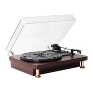 Hot R Bluetooth Record Player Turntables For Vinyl Records3-Speed Vinyl Record Player With 2 Stereo 