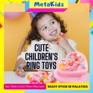 MetaKidz Kids Ring Girl Toys For Kids Girl Cincin Budak Perempuan Mainan Budak Perempuan Ring for Ki