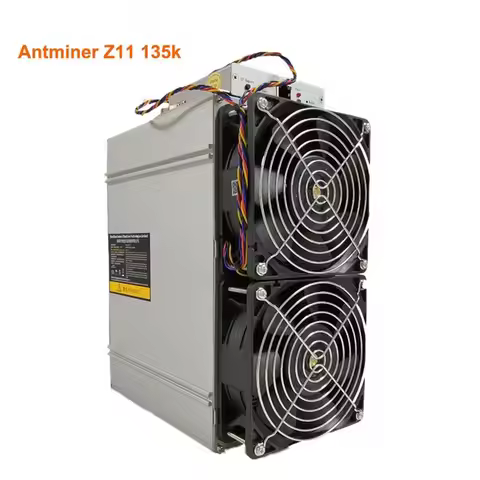 Free Ship Antminer Z11 135k ZCASH ZEC ZEN Equihash Miner ( NO PSU ) Better Than L3+ S9 Z15 Z9 Innosi