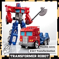 Transformers Robot Toys Optimus Prime Robot Toys Big Bumblebee Mainan Robot Budak Lelaki Transformab