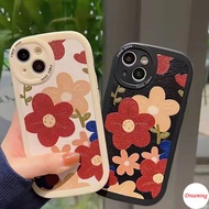 Case for Infinix Hot 11S 10S 10T 11 10 9 Play NFC Note 8 Smart 6 5 Oval Big Eye Soft Phone Case Motif Colored Flowers