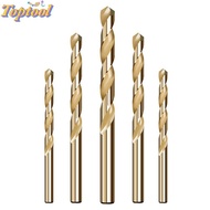 TOPTOOL Twist Drill, High Speed Steel HSS6542 Drill Bit, Hard HSS Bit Iron