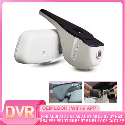 Hidden Plug and play Car DVR HD Dash Cam For Audi a1 a3 a4 a5 a6 a7 a8 q3 q5 q7 rs3 rs4 rs5 rs7 tt b