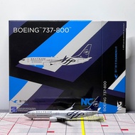NGmodels 1: 400 Airplane Model Xiamen Airlines Boeing 737-800 B-5302 Days United League Brand New Fr
