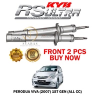 PERODUA VIVA (2007~) DEPAN, BELAKANG DAN SET ABSORBER KYB RS ULTRA