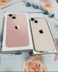 ❤️google五星評論店家❤️出清店內展示品🍎iPhone13 256G 粉色🍎💟螢幕6.1吋💟🔺店面保固一個月🔺