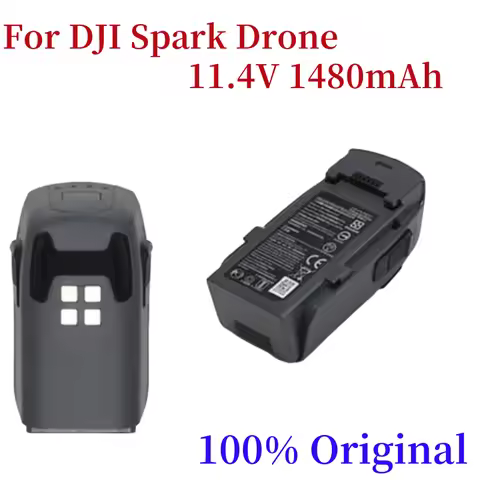 Intelligent Flight Drone Original Battery for DJI Spark Propeller Blade Drone 11.4V1480mAh Battery R