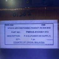 PCB For Hitachi Outdoor Unit RAS-E18CY Main Board P/N: PMRAS E18CY 001 POWER SW SUPPLY BOARD P/N: PM