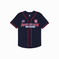 WARRIX เสื้อเบสบอล Warrix Jump AC Baseball Shirt Black (WA-241BBAAC02)