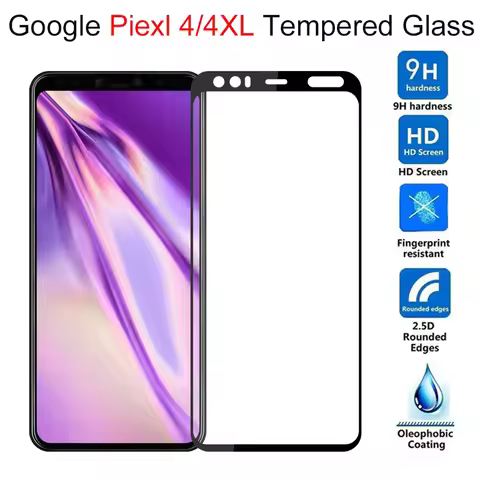 5D Full Cover Tempered Glass For Google Pixel 4 4XL Front Glass Screen Protector For Google Pixel4 4
