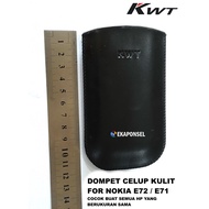Nokia E72 E71 Leather Dip Wallet