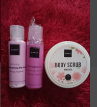 scarlett whitening 3 in 1 / scarlett paket lengkap 3 item / scarlett whitening body lotion / share i