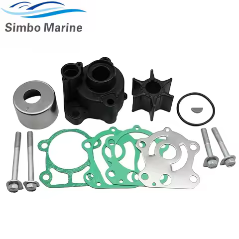 Water Pump Repair Kit with housing For Yamaha 4-Stroke 75 80 90 100HP Outboard Motor 67F-W0078 67F-W