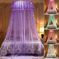 Mosquito Net For Double Bed Single-door Dome Hanging Bed Curtain Princess Mosquito Bed Netting Canopy Room Decoration