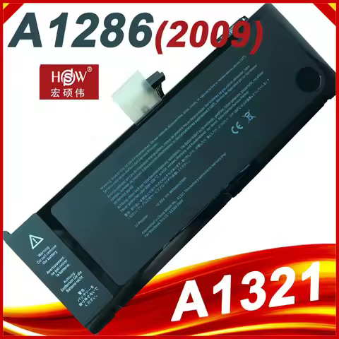 A1321 Battery for APPLE MacBook Pro 15" A1286 2009 2010 020-6380-A MC118LL/A MC372 MC371 MB985 MB986