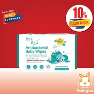 BZU BZU ANTIBACTERIAL BABY WIPES 30S (SMALL)