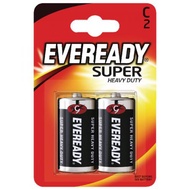 Eveready 1.5V C Battery 2pack