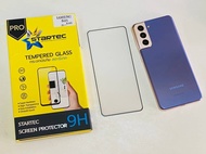STARTEC ฟิล์มนิรภัยกรอบดำสำหรับ Samsung S21Plus / Samsung S21Ultra