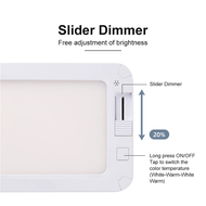 Car RV Interior Light LED Light 12V-30V Super Brightness Ceiling Dome Light for Campers RV Truck