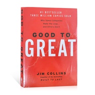 หนังสือภาษาอังกฤษ ธุรกิจ หนังสือ GOOD TO GREAT By Jim Collins Why Some Companies Make The Leap and Others Dont  Business Book Self Help Improvement Book Investment Book Logical Thinking Model Economic Management Motivational Book หนังสือการลงทุน