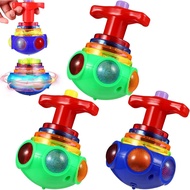 Fantastic Music UFO Toys for Kids Multi Colour LED Spinning Top Flash Light Spinning Top Laser Gyro 