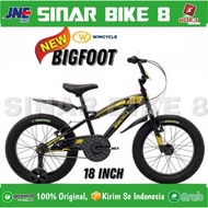 [Original] Sepeda Anak Bmx Wimcycle Bigfoot New Ukuran 18 Inch Ban