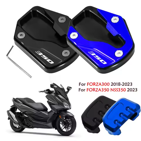 For HONDA FORZA350 NSS350 FORZA 350 NSS 350 FORZA300 2023 Motorcycles CNC Foot Side Stand Enlarger P
