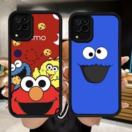Q123 Sesame Street soft Casing for Samsung F04 A04E M04 J7 Pro A12 A06 A07 A22 A04 A05 J2 5GPrime