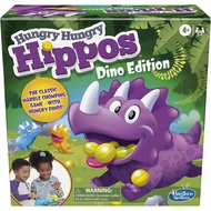 Hungry Hungry Hippos Dino Edition Board Game, Pre-School Game for Ages 4 and Up; For 2 to 4 Players 