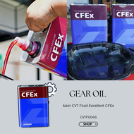 น้ำมันเกียร์อัตโนมัติสังเคราะห์ 100% Aisin CVT CFEx ขนาด 4 ลิตร / น้ำมันเกียร์ออโต้ / น้ำมันเกียร์ /