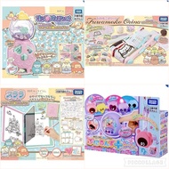 現貨限時特價 全新正版 日本 TAKARA TOMY 益智, 可愛 簡單 自製 角落生物寶石扭蛋貼紙機/DIY角落生物寶織冷機玩具套裝/角落生物學習填色畫簿玩具遊戲/育成遊戲機 電子寵物 飼養玩具/S