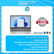 HP LAPTOP 15-FD0217/18/19TU (I5-1334U | 8GB RAM | 512GB PCIe | Intel Iris Xe | OPI | 2 YEAR WARRANTY