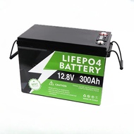For RV Campers Golf Cart Solar 12V 300AH LiFePO4 Battery 100AH 200AH Lithium Iron Phosphate Built-in