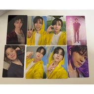 seventeen photocard joshua, wonwoo,the8 hoshi,vernon,hoshi