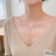 [CHU] Moon Shadow Arc Light | French Metal Semicircle Necklace | Space Art | Taiwan Ready Stock