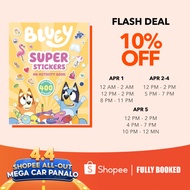 Bluey: Super Stickers : An Activity Book with Over 400 Stickers (Paperback) by Penguin Young Readers