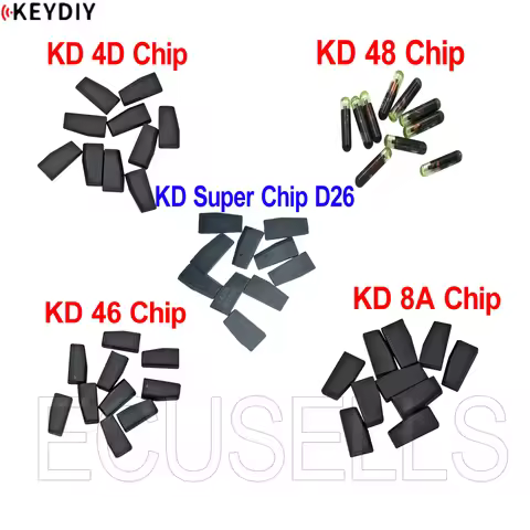 5 /10pcs KEYDIY Car Key Chip KD 4C/4D KD 48 46 8A Super KD26 Copy Transponder for KEYDIY KDX2 Key Pr