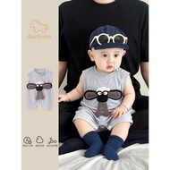 Memories KillBaby Baby Sleeveless Vest Romper Summer Little Month Age Boy Baby Clothes Sheep Baa Bab