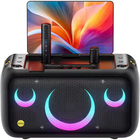 Karaoke Machine for Adults with 13.3 inch Display Built-in Lyrics 460W Bluetooth Party Speaker 2 Wir
