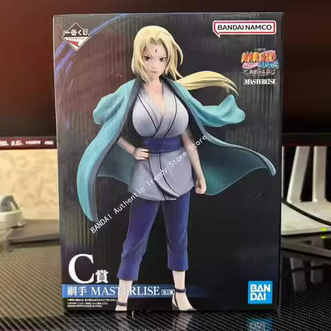 Bandai In Sock Naruto Anime Original Ichiban Kuji Orochimaru Tsunade Jiraiya Figures Model Toys Stat