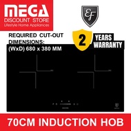 EF HBBI2730A 70CM 2 ZONE INDUCTION HOB