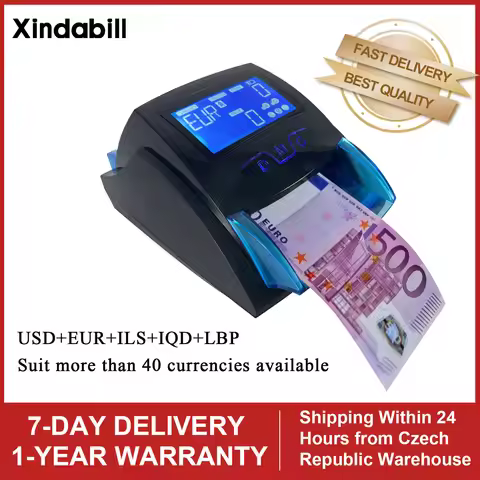 Mini Handy Banknote UV/MG Detecting Machine Fake Euro Notes Money Bill Detector For USD/EUR Cash Din