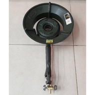 เตาแก๊สแม่ค้า แบบหัวเร่ง แรงดันสูง KB8 Gmax ท่อยาว ไฟแรง อย่างหนา วาวลทองเหลือง