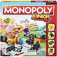 Monopoly Junior Board Game for 4 Players, Ages 5 and up