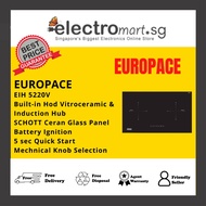 EUROPACE EIH 5220V Built-in Hod Vitroceramic &amp; Induction Hub