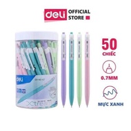Deli Xtream ballpoint pen 0.7mm blue ink writes super smoothly EQ03336